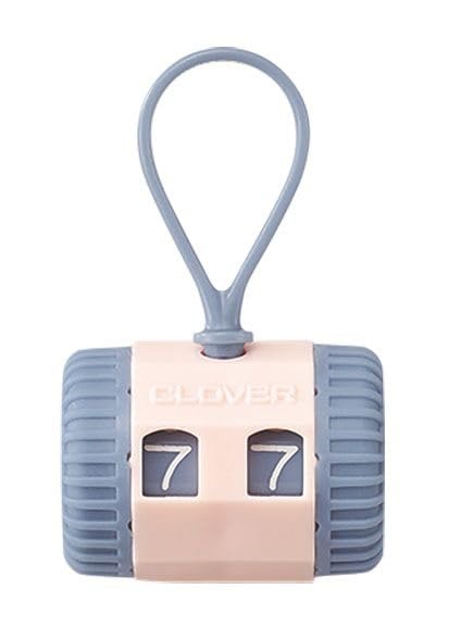 Clover Universal Knitting Row Counter, Peach and Grey Clover