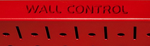 Wall Control 30-P-3232R Red Metal Pegboard Pack Wall Control