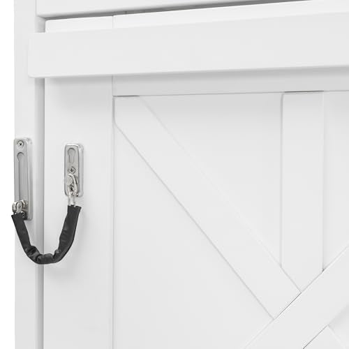 Queen Horizontal Murphy Bed with Storage Shelves,Wood Folding Hideaway Murphy Wall Bed with Storage Bookcase for Adults (A White) MERITLINE
