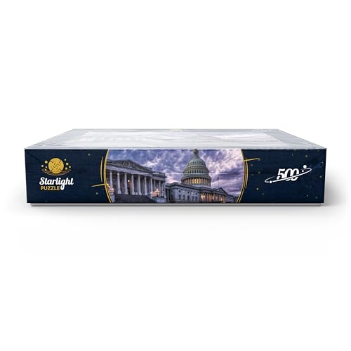 MyPuzzle The Capitol in Washington D.C United States of America - Premium 500 Piece Jigsaw Puzzle for Adults MyPuzzle.com