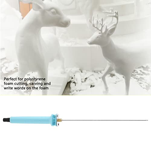 Hot Wire Foam Cutter, 30W 25cm Electric Hot Wire Cutter Foam Polystyrene Cutting Machine Hot Wire Knife Heat Cutting Engraving Pen for Creative Model Art Making, 100‑240V (US Plug) TOPINCN