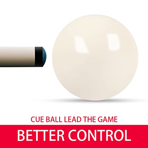 YDDS Billiard Balls Set 2-1/4" Regulation Size Pool Table Balls for Replacement (16 Resin Balls) YDDS