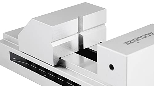 Accusize Industrial Tools 3'' Precision Screwless Vise, Hardened, 0.0002'', 0235-0303 Accusize Industrial Tools
