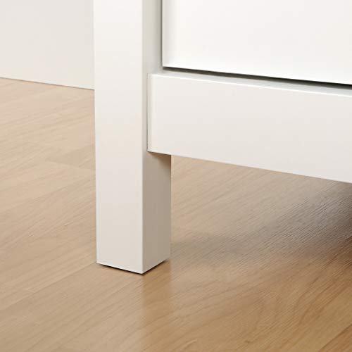 Sauder Cottage Road 4-Drawer Chest, Soft White finish, L: 32.44" x W: 19.29" x H: 44.92" Sauder