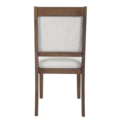 HomePop Classic Parsons Dining Chairs, Neutral Textured Solid (Set of 2) HomePop