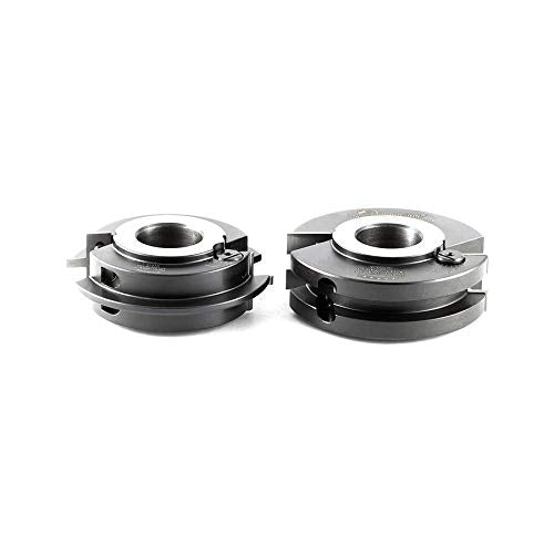 Amana Tool - Adj. Shaper Tongue/Groove Set (61218), Industrial Grade Amana Tool