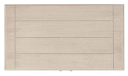SAFAVIEH Home Collection – Primrose Greige Console Table with Three Drawers & Shelf, Classic Contemporary Storage Console, Compact Entryway Design (CNS5707D) SAFAVIEH