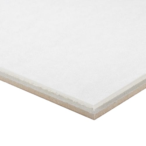 Armstrong Ceiling Tiles; 2x2 Ceiling Tiles - 12 pcs White Ceiling Tiles; Acoustic Ceilings for Suspended Ceiling Grid; Ultima Lay-in & TEGULAR 1912 Armstrong