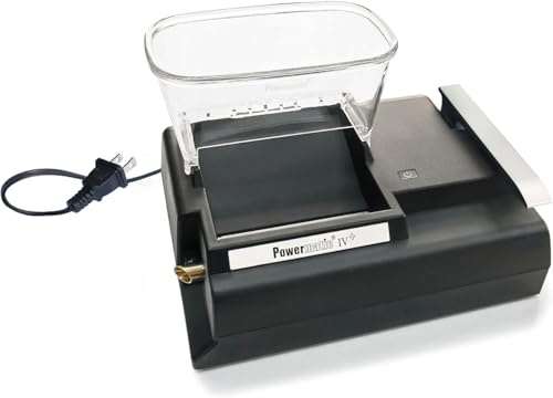 Powermatic 4+ Electric Cigarette Injector Machine Bundle with FESS Assorted Design Tray and 1 Pack of Case F.e.s.s.