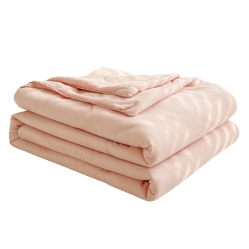 RDIAYDN Summer Duvet for Single/Double Bed, Breathable, Soft and Comfortable, Single and Double Summer Duvet, Machine Washable (E,200 x 230 cm) RDIAYDN