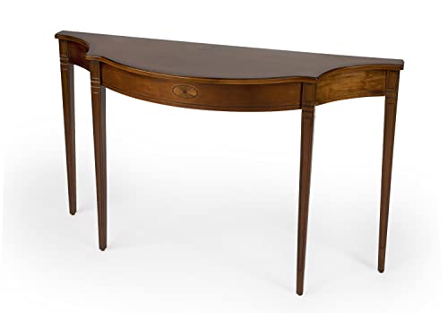 Butler Chester 54" W Demilune Wood Traditional Console Table - Olive Ash Butler Specialty Company