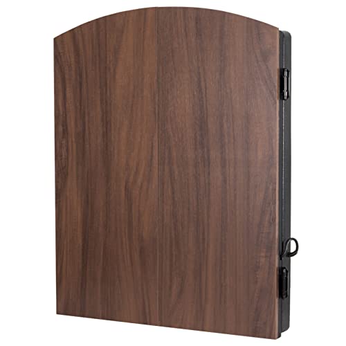 Arachnid Cricket Maxx 1.0 Electronic Dartboard Cabinet Set,Black Arachnid