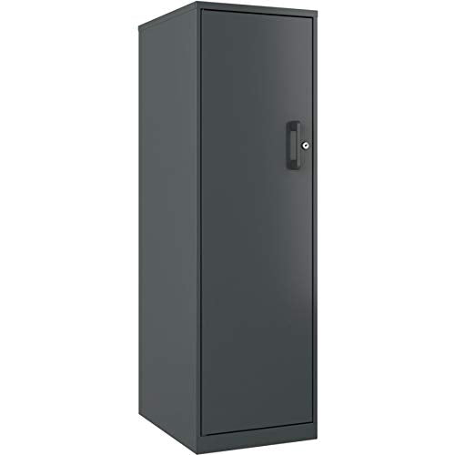 Lorell LYS SOHO Steel Storage Cabinet, 46.4" Graphite Lorell