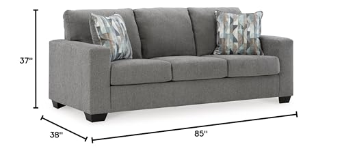 Signature Design by Ashley Deltona Casual Sofa for Living Room, Gray Signature Design by Ashley