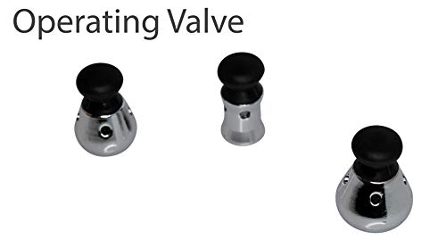 Mirro 92116 Polished Aluminum 5 / 10 / 15-PSI Pressure Cooker / Canner Cookware, 16-Quart, Silver Mirro