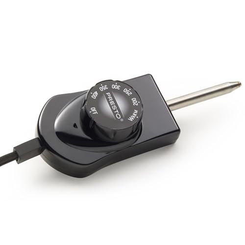 Presto 22-Inch Extra Large Griddle, 22"x 13", Low Profile Design, Ceramic Nonstick, Black 07072 Slimline Presto