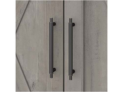 Bush Furniture Key West Over The Toilet Storage Cabinet in Driftwood Gray Bush Business Furniture