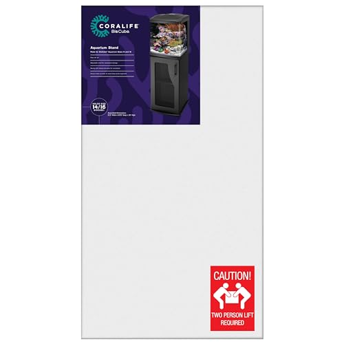 Coralife BioCube Aquarium Fish Tank Wood Stand For 16 Gallon Size Coralife