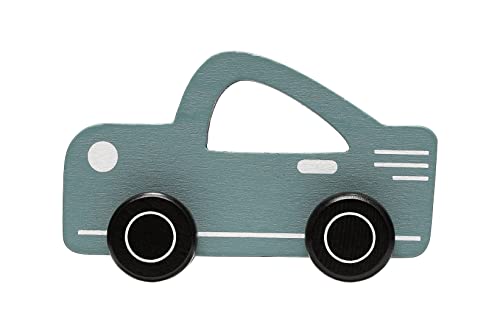 Pearhead Wooden Toy Car, First Easter Gifts, Easter Basket Stuffers Toddler Boys and Girls, Push and Pull Baby and Toddler Toy, Gender-Neutral Push Toy, Baby Girl or Baby Boy Nursery Accessory Pearhead