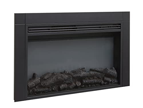 LegendFlame Jaden 36" W x 22" H (EF376) Electric Fireplace Insert with Front Trim Kit, Fire Crackling Sound, 750W/1500W Heater, Remote Control Legend Flame
