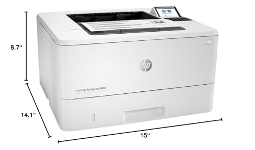 HP Laserjet Enterprise M406 M406dn Desktop Laser Printer - Monochrome 8.7" x 15" x 14.1" HP