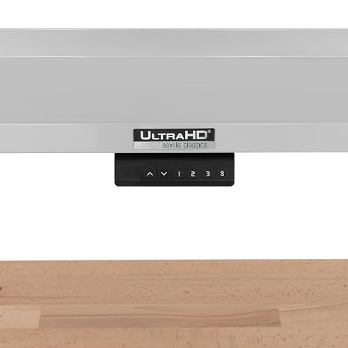 Seville Classics UltraHD Heavy Duty Commercial Electric Workbench for Garage, Warehouse, Workshop, 48" W x 24" D x 28" to 42" H Seville Classics