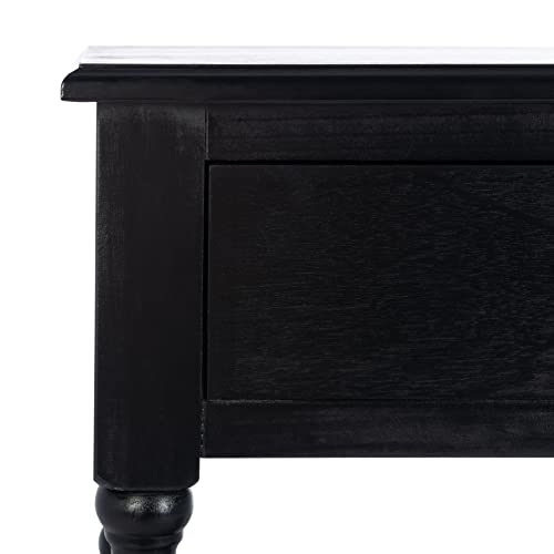 Safavieh Home Collection Athena Black 2-Drawer Console Table SAFAVIEH