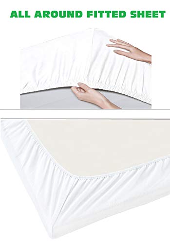 Elegant Comfort 1500 Thread Count Wrinkle & Fade Resistant Egyptian Quality 4-Piece Bed Sheet Set Ultra Soft Luxurious Set includes Flat Sheet, Fitted Sheet and 2 Pillowcases, Twin, Exotic Red Elegant Comfort