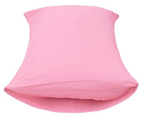 Ghooss Pink Bed Sheet Set with Deep Pocket,Super Soft Microfiber Bedding-Breathable,Warm,Wrinkle,Fade Free,4 Piece Bedding Sheet Sets(Queen,Pink) Ghooss