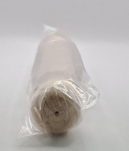 Tuuli Kitchen – French Wooden Rolling Pin, Baking Roller for Rolling Out Pizza, Pasta, Puff and Other Doughs, 40 x 4 cm tuuli