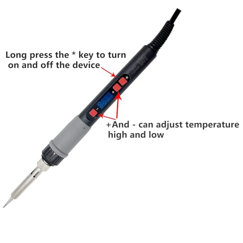 ERHT 3D Printing Smoothing Tool Kit Modify Finishing Soldering Welding Iron Kit Heat Set Insert Brass Nut ERHT