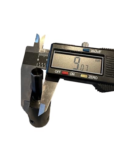 3/8" Drive Flat Round Chuck - Annular Cutter Bit Adapter Tool with 3/4" Female Shank fits Weldon - for Drill Press & Milling Machines Stellis Inc