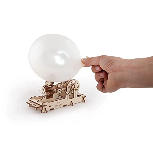 UGEARS Engine 3D Wooden Puzzle Brain Teaser Construction Set for Teens and Adults UGears 3D