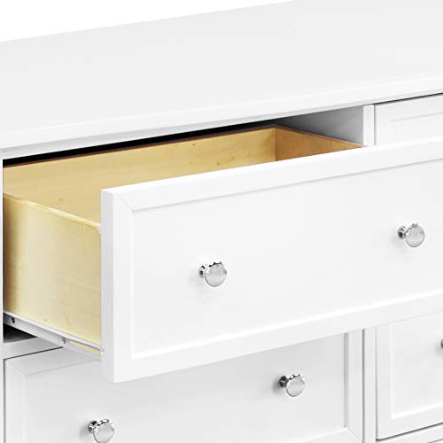 DaVinci Kalani 6-Drawer Double Wide Dresser in White DaVinci