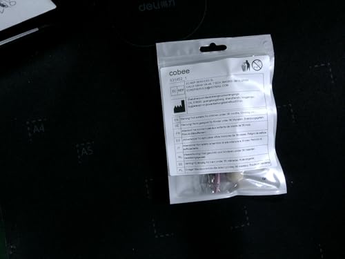 cobee 10 Pcs Punch Needle Kit, Adjustable 7 Size Punch Needle Tool Wooden Handles, Easy Stitch Embroidery Needle Sets Stitching Kit for Adult Beginners Flossing Cross Stitch DIY Craft cobee