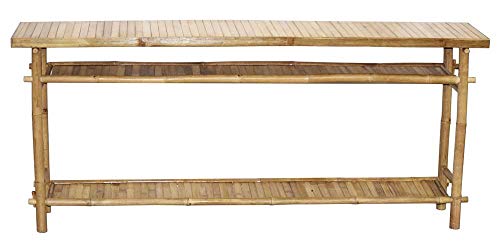 Bamboo54 Bamboo Long Hallway/Sofa Table Bamboo Luxury