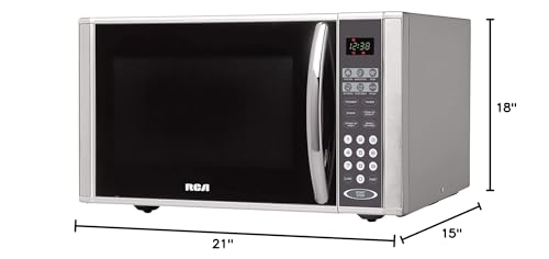 RCA 1.1 cu.ft. Countertop Microwave Oven, Stainless Frigidaire