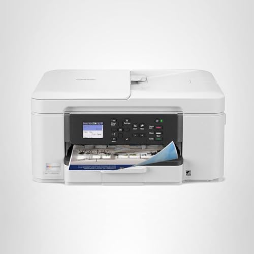 Brother INKvestment 1365 Wireless Color Inkjet All-in-One Printer with Automatic Duplex Printing and 1.8” Color Display | Includes Refresh Subscription Trial(1) (MFC-J1365DW)