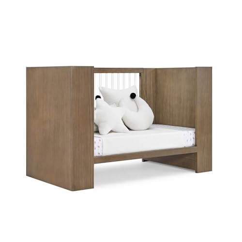 Delta Children Aerin 4-in-1 Convertible Crib - Greenguard Gold Certified, Aged Oak Delta Children