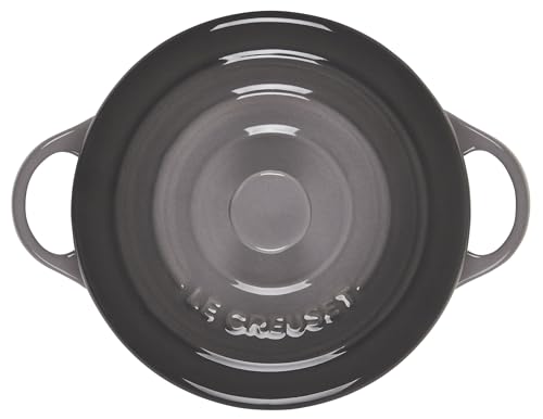 Le Creuset Stoneware Mini Round Cocotte, 8 oz., Oyster Le Creuset