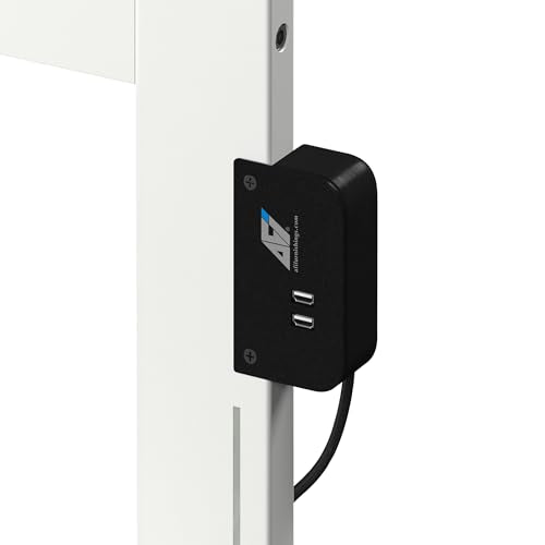 AFI, Madison King Platform Bed with Matching Footboard and Twin XL Trundle, White AFI