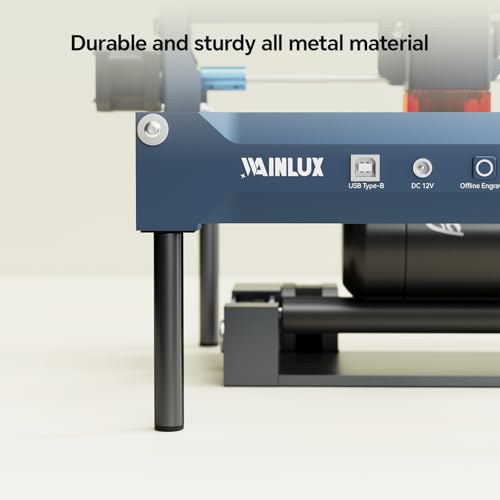 WAINLUX 4 Pcs Laser Engraver Raiser for X2 Laser Engraving Machine 3W, 5W, 10W, 1064nm Infrared Laser Engraver Accessories 2 Inch Lifters for Laser Engraver WAINLUXPRO