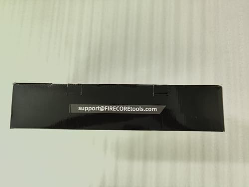 Firecore 360° Laser Level with Tripod, 100Ft Self Leveling Laser Level Green Cross Line Laser Leveler Tool for Picture Hanging Wall Tile Floor Construction, 60" Compact Tripod & Carry Pouch Included Firecore