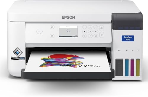 Epson SureColor F170 Dye-Sublimation Printer. Includes Full Set of Ink, User Guide, & AC Power Cable SCF170.
