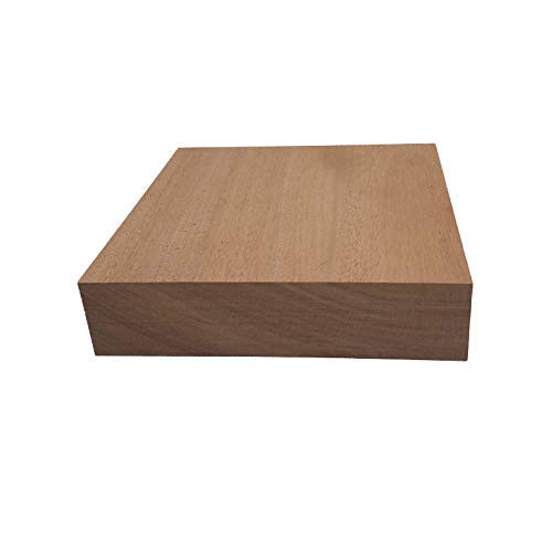 Mahogany Lumber Bowl Blanks (1pc) (2" x 6" x 6") Barrington Hardwoods