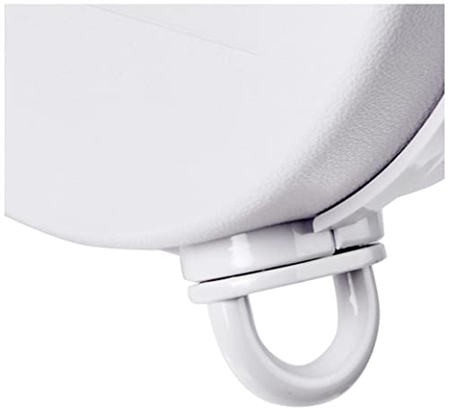 Household Essentials, 40 Feet, White Single Line Retractable Clothesline for Hanging Laundry Household Essentials