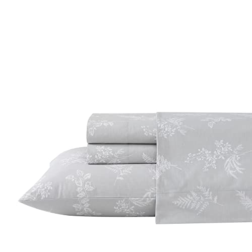 Stone Cottage - Queen Sheets, Cotton Percale Bedding Set, Crisp & Cool Ideal Bedding Set (Foliage, Queen) Stone Cottage
