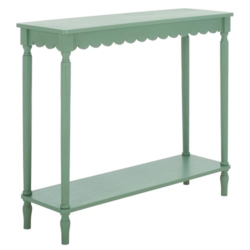 SAFAVIEH Home Collection Haven French Country Farmhouse Sage Console Table for Entryway, Living Room, Foyer SAFAVIEH