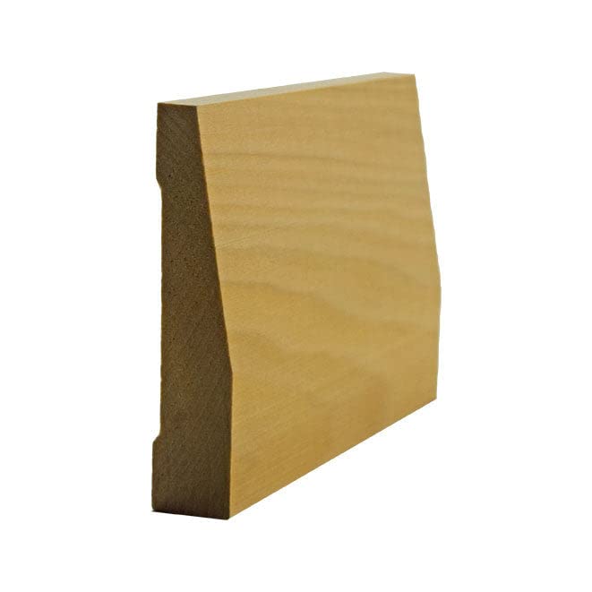 EWBB32 Beveled 3-1/2" Baseboard Moulding, 3/4" x 3-1/2", Red Oak, 94" NewMouldings