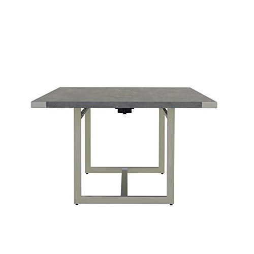 Mirella Conference Table Sitting Height - 8' Stone Gray Safco